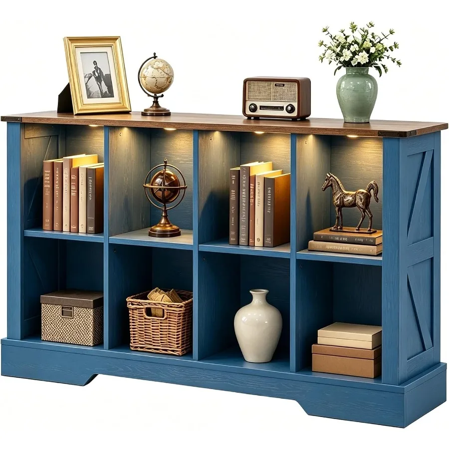 Bookshelf - ชั้นวางของแบบลูกบาศก์ 8 ช่อง, ชั้นวางหนังสือ 2 ชั้น