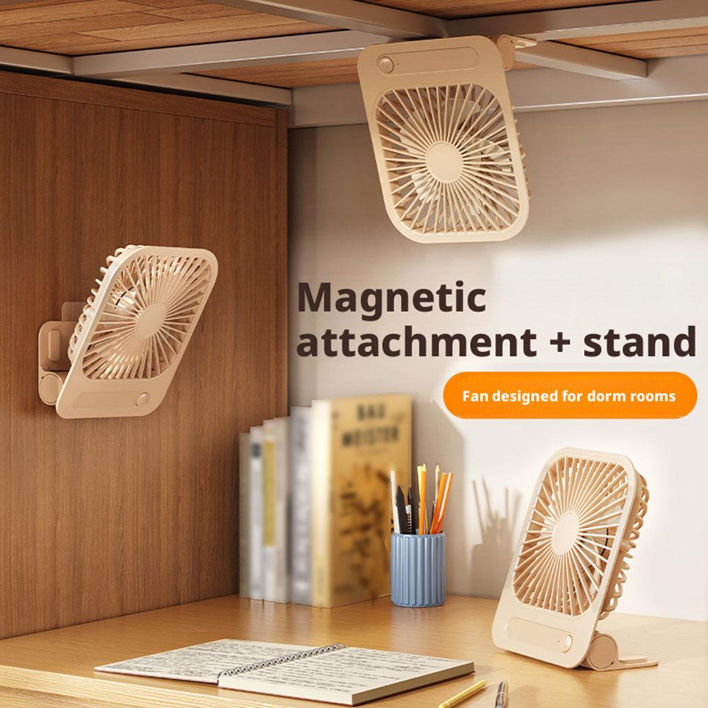 Office Furniture Brands - พัดลมระบายความร้อนแบบแม่เหล็กบางเฉียบ พัดลมตั้งโต๊ะ พัดลมแขวนผนังแบบชาร์จ USB พัดลมตั้งโต๊ะสำหรับนักเรียน พัดลมตั้งโต๊ะสำหรับสำนักงาน