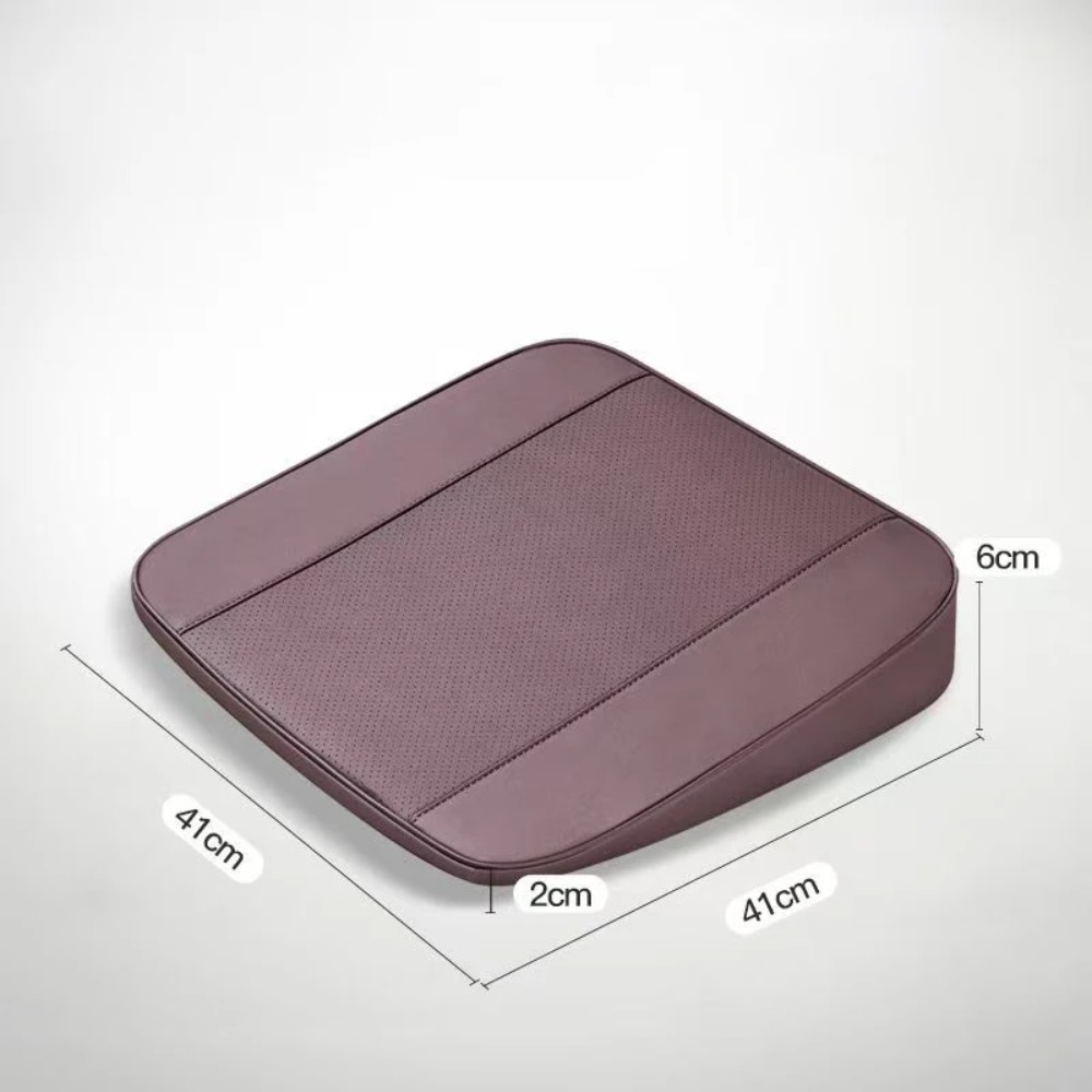 Office Chair Cushion - ปรับปรุงการมองเห็นขณะขับขี่ ดีไซน์ตามหลักสรีรศาสตร์ เพิ่มความสูงพิเศษสำหรับเบาะรถยนต์ เก้าอี้สำนักงาน เบาะรองนั่งรถยนต์ เบาะรองนั่งแบบลิ่ม