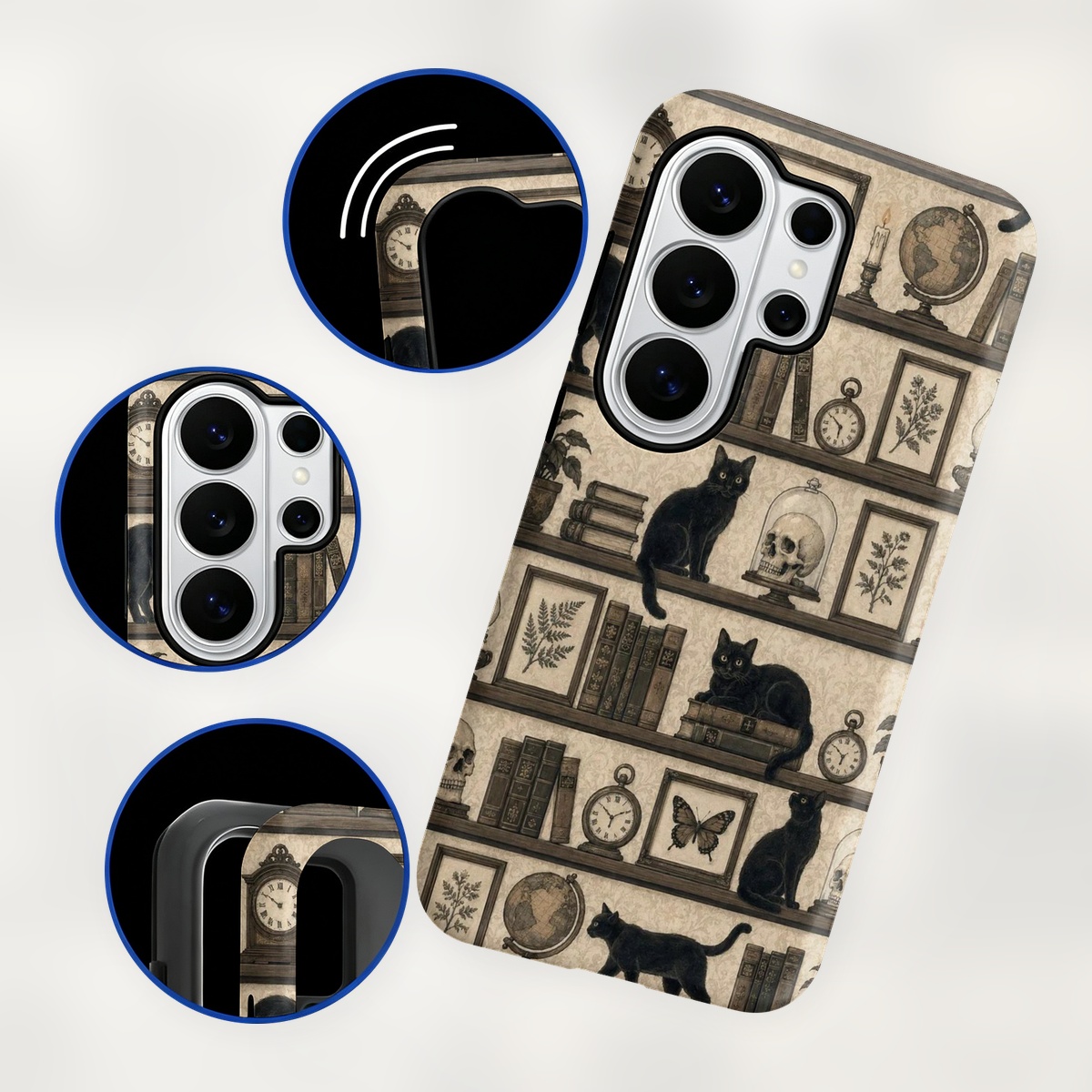 เคสโทรศัพท์แบบสองชั้น 2-in-1 ร - Bookshelf บทวิจารณ์และราคา