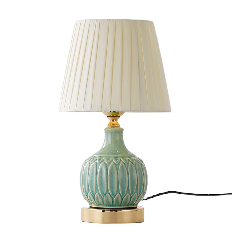 สำหรับโคมไฟตั้งโต๊ะเซรามิกสไตล - Desk Lamp บทวิจารณ์และราคา