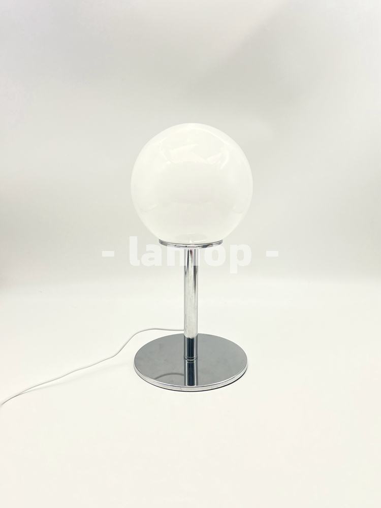 โคมไฟตั้งโต๊ะทรงกลมสีขาวนม โคร - Desk Lamp บทวิจารณ์และราคา