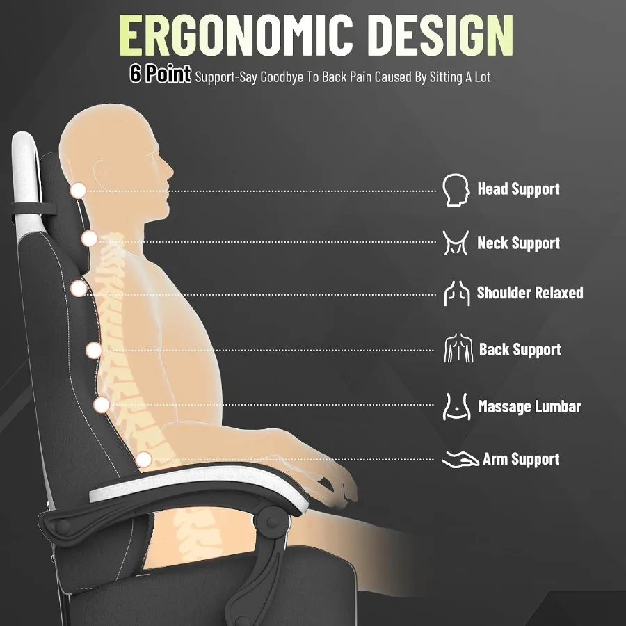 เก้าอี้สำนักงานที่ออกแบบตามหลั - Office Chair Cushion บทวิจารณ์และราคา