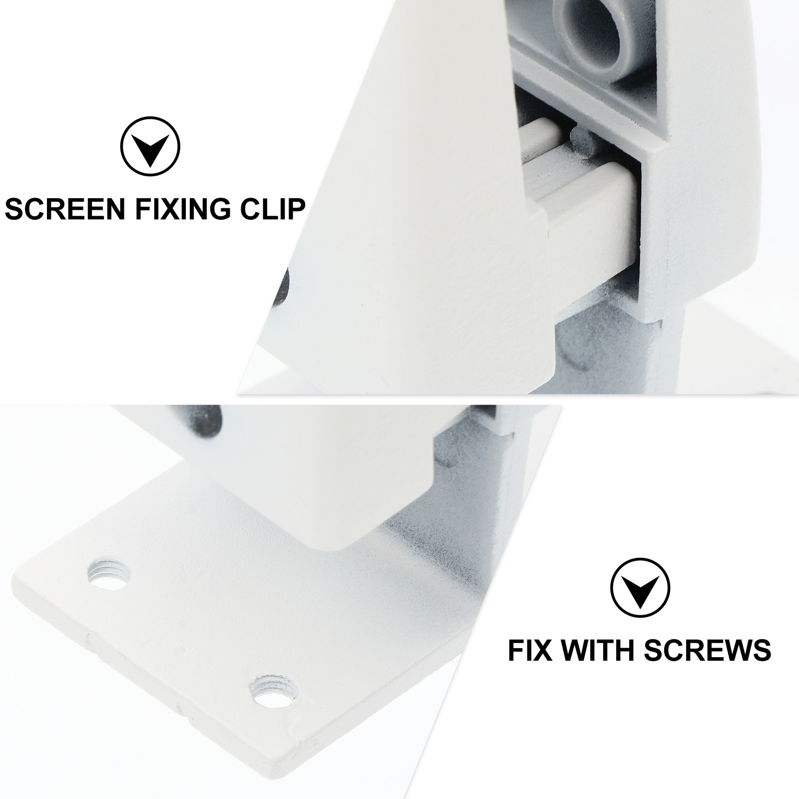 2 ชิ้น ตัวหนีบฉากกั้นโต๊ะ คลิป - Partition Screen Divider บทวิจารณ์และราคา