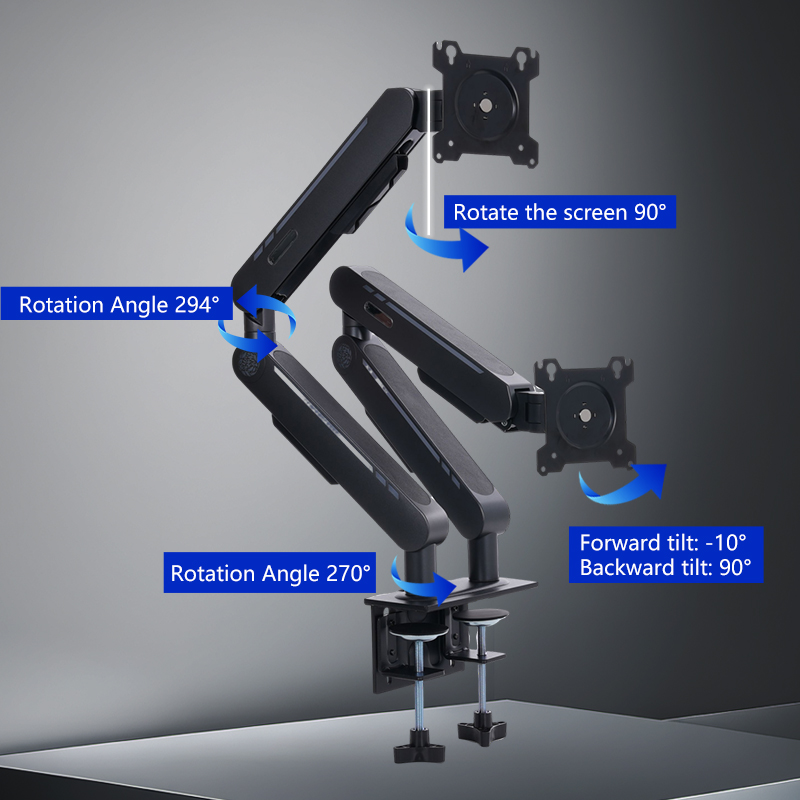 ขาตั้งจอภาพแบบติดโต๊ะพร้อมแก๊ส - Monitor Stand บทวิจารณ์และราคา