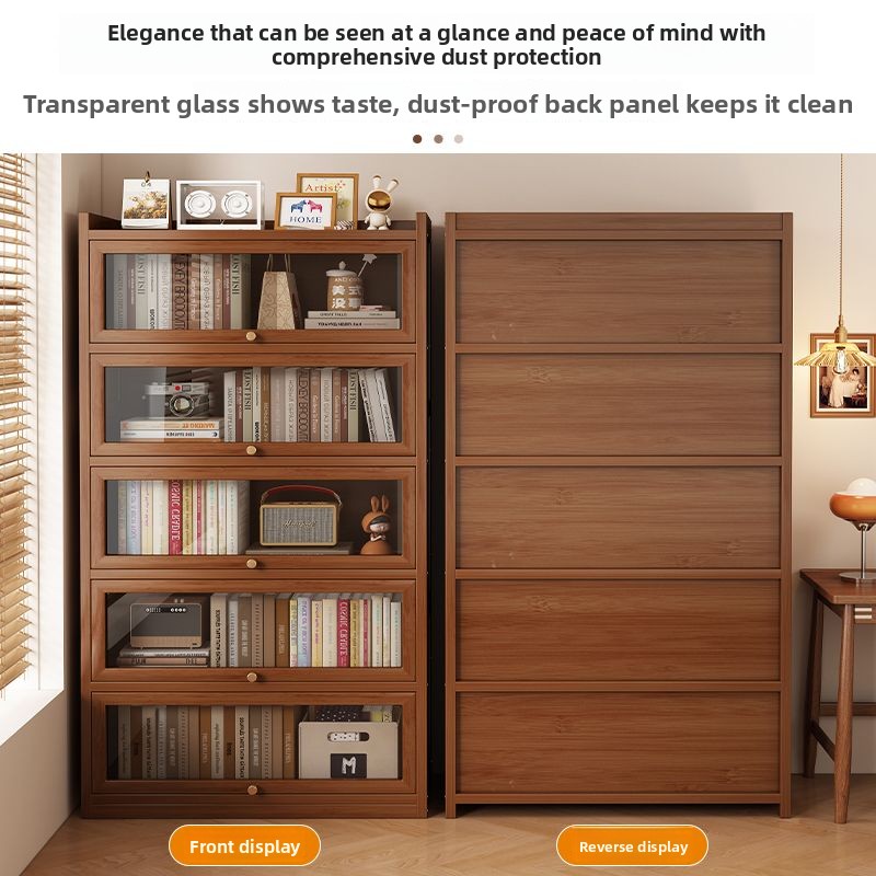 ตู้หนังสือไม้ไผ่อเนกประสงค์ คว - Bookshelf บทวิจารณ์และราคา