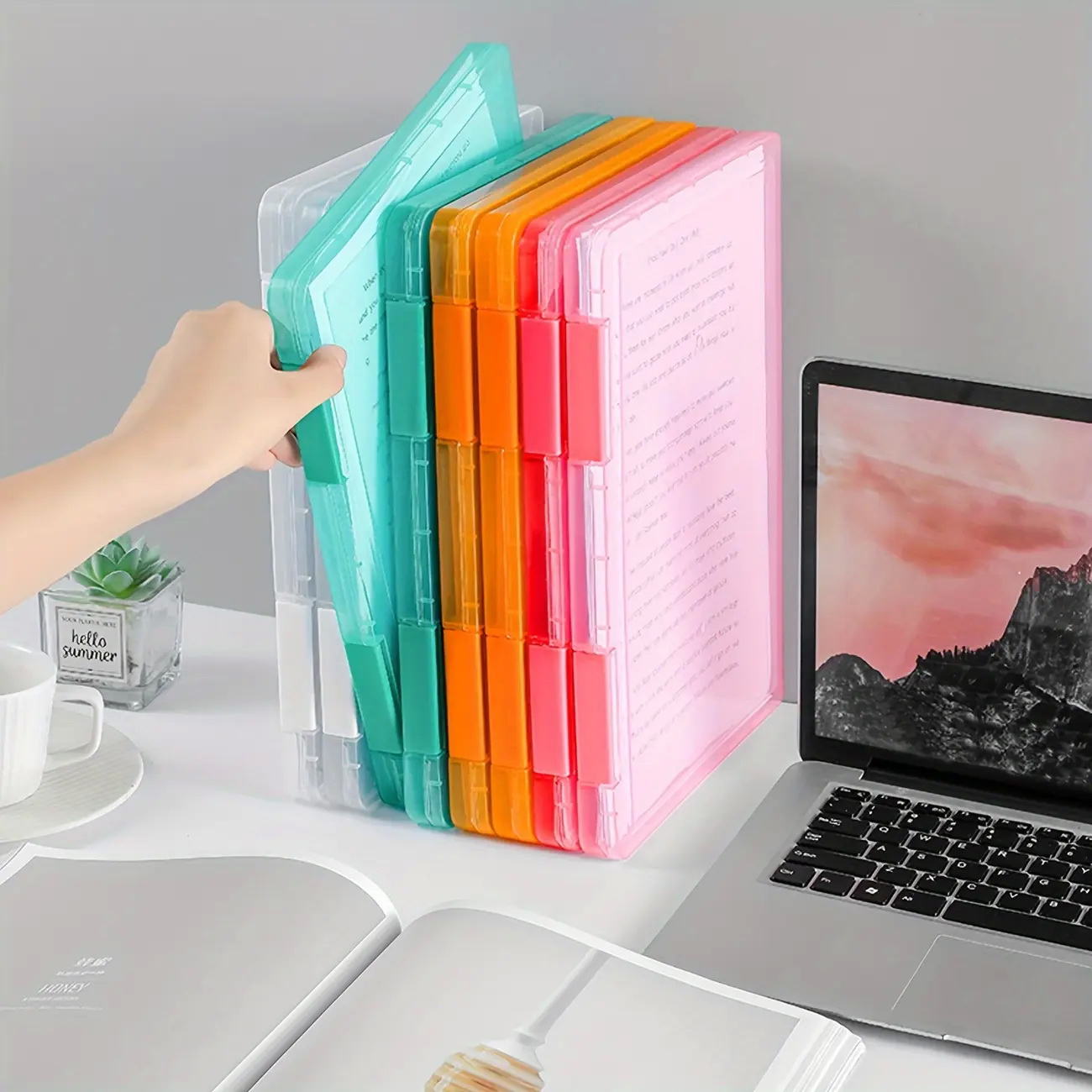 1 PC Multi-Layer แบบพกพาแฟ้มกล - File Cabinet บทวิจารณ์และราคา