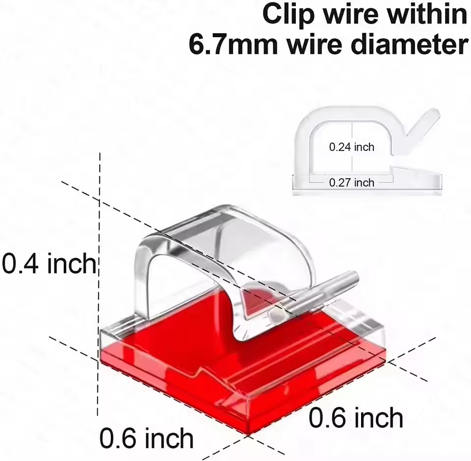 10/20/50 ชิ้น คลิปจัดระเบียบสา - Desk Organizer บทวิจารณ์และราคา