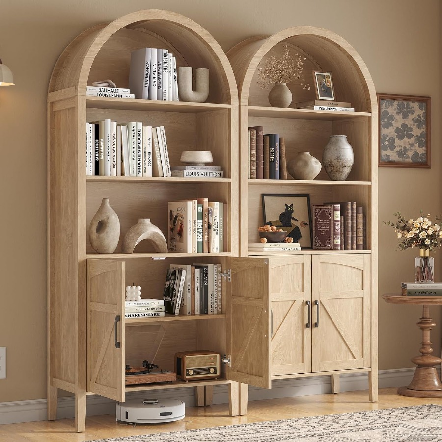 71 ชั้นวางหนังสือแบบโค้งสำหรับ - Bookshelf บทวิจารณ์และราคา