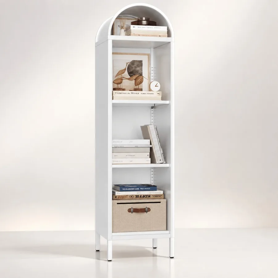 ชั้นวางหนังสือโลหะทรงโค้ง 63 น - Bookshelf บทวิจารณ์และราคา
