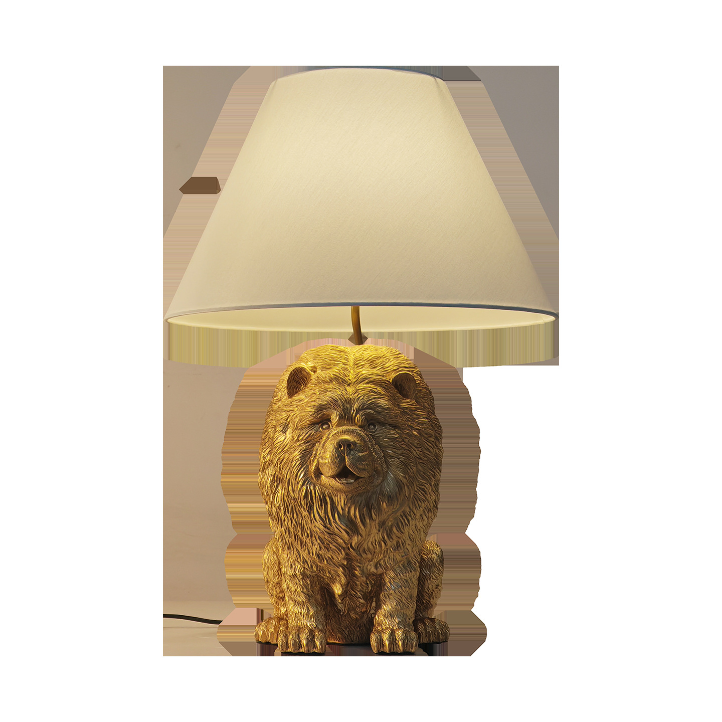 โคมไฟตั้งโต๊ะเรซิ่นรูปสุนัขพัน - Desk Lamp บทวิจารณ์และราคา