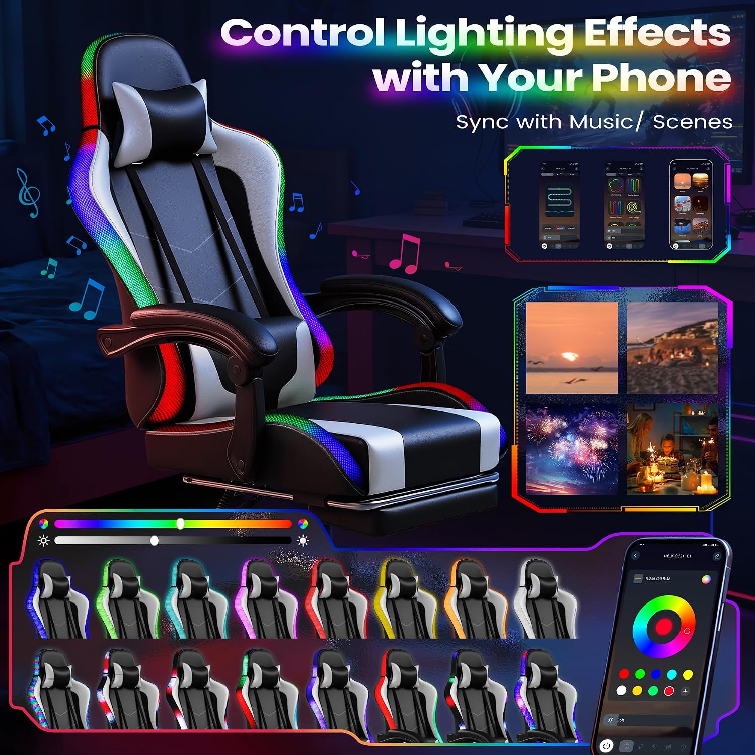 เก้าอี้เกมมิ่ง Homall, เก้าอี้ - Office Chair บทวิจารณ์และราคา