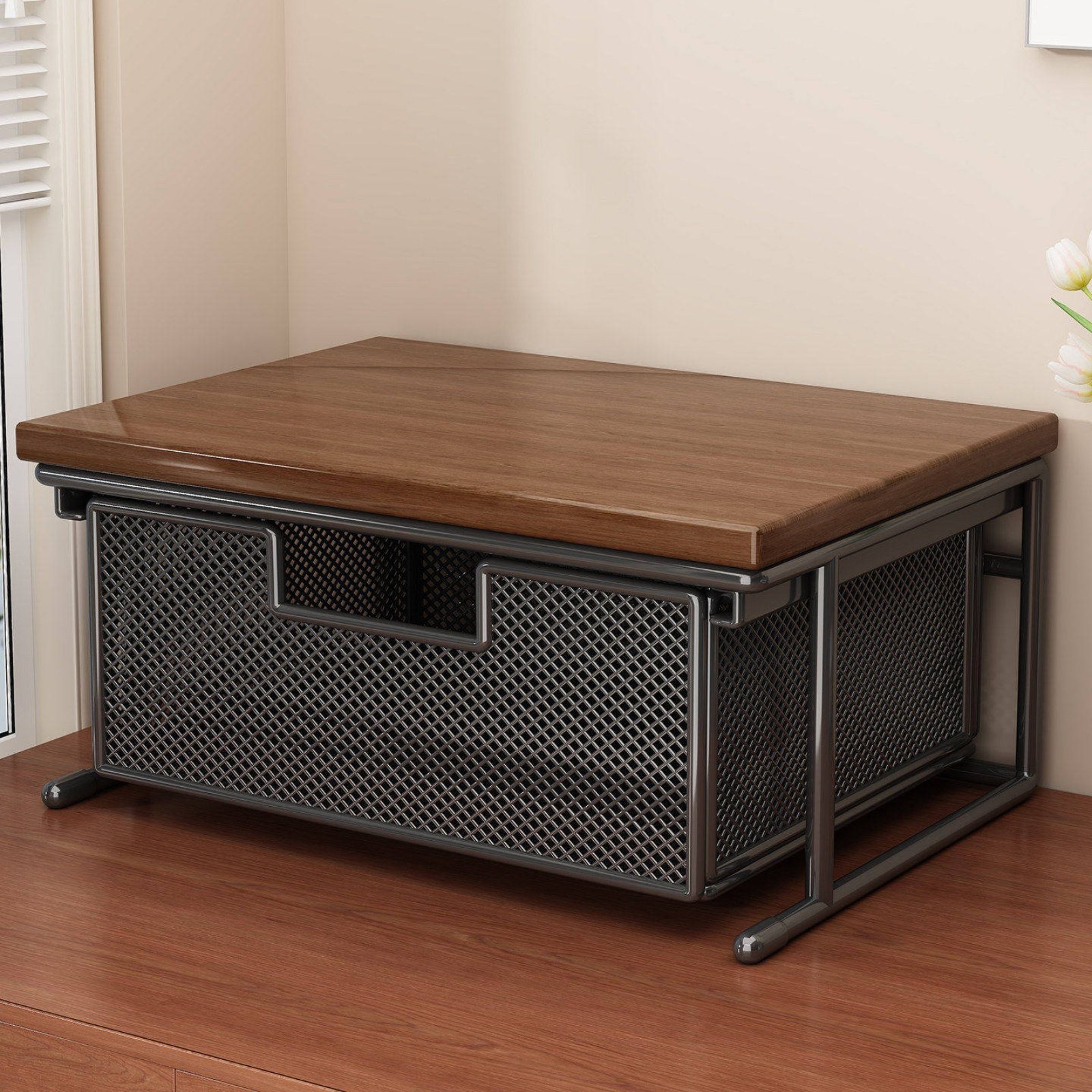 ขาตั้งเครื่องพิมพ์พร้อมลิ้นชัก - Printer Stand บทวิจารณ์และราคา